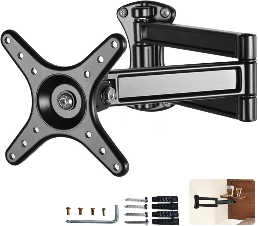 Wall Side Table Living Room Shelf Brackets,Foldable,Rotatable
