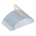 MOPALL Clothes Hangers Non Slip Rubber Coating Metal Hanger, 20 Pack, White
