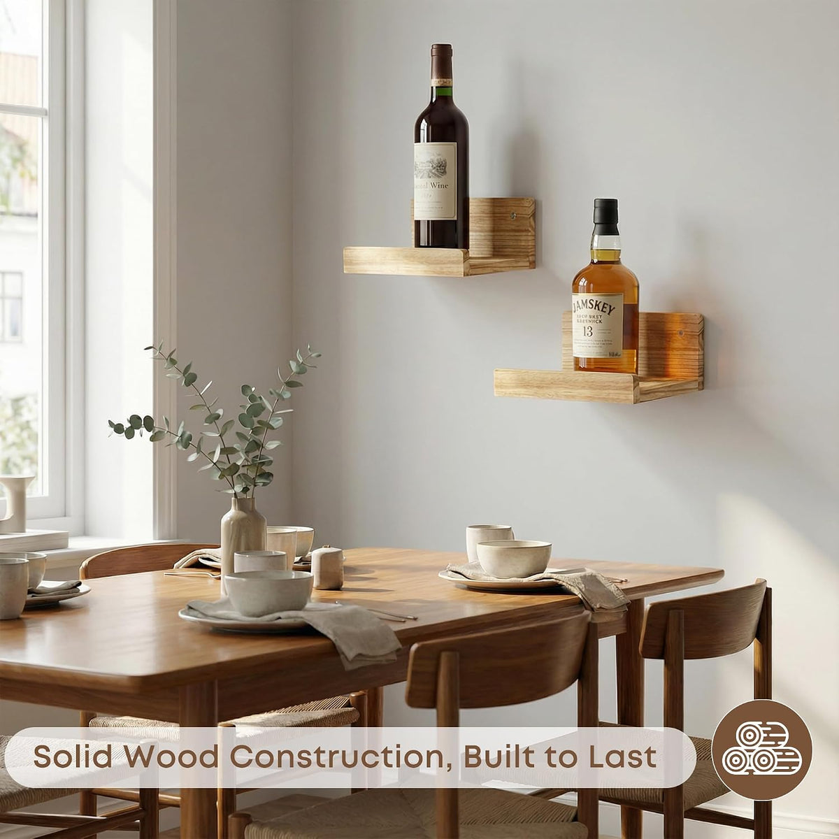 Small Wall Shelf,Small Floating Shelves With Lip,Speaker Plants Shelf Mini