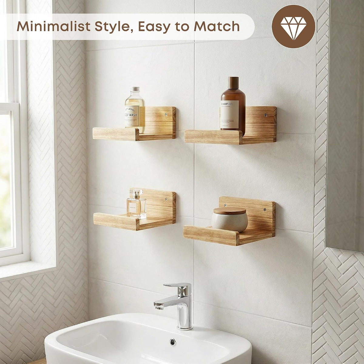 Small Wall Shelf,Small Floating Shelves With Lip,Speaker Plants Shelf Mini