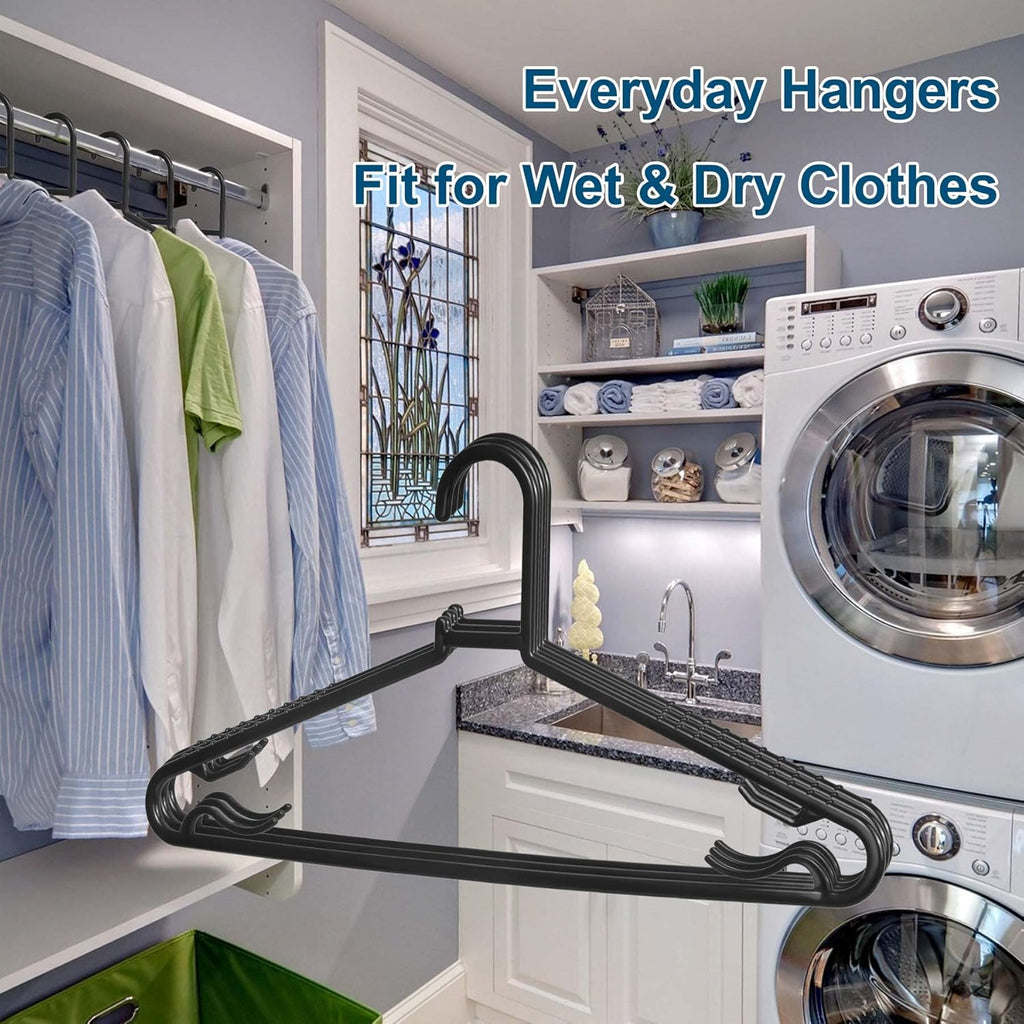 Byomostor Plastic Hangers 50 Pack