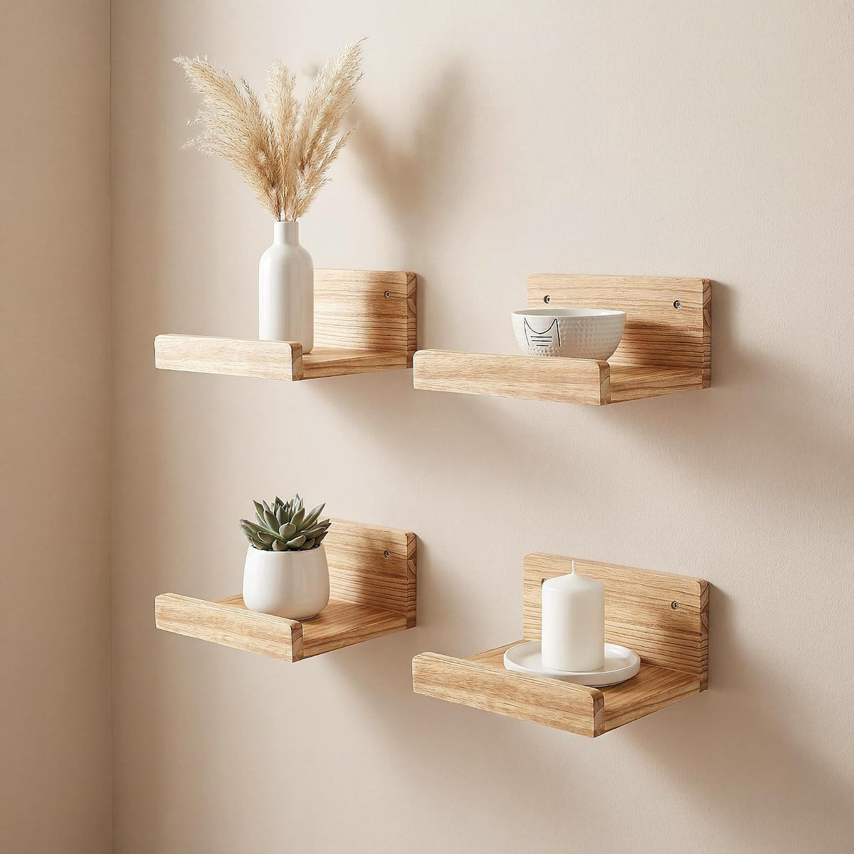 Small Wall Shelf,Small Floating Shelves With Lip,Speaker Plants Shelf Mini